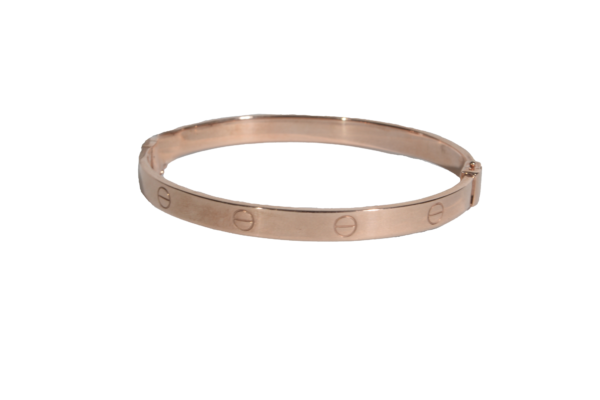 Brazalete Plata Rosa