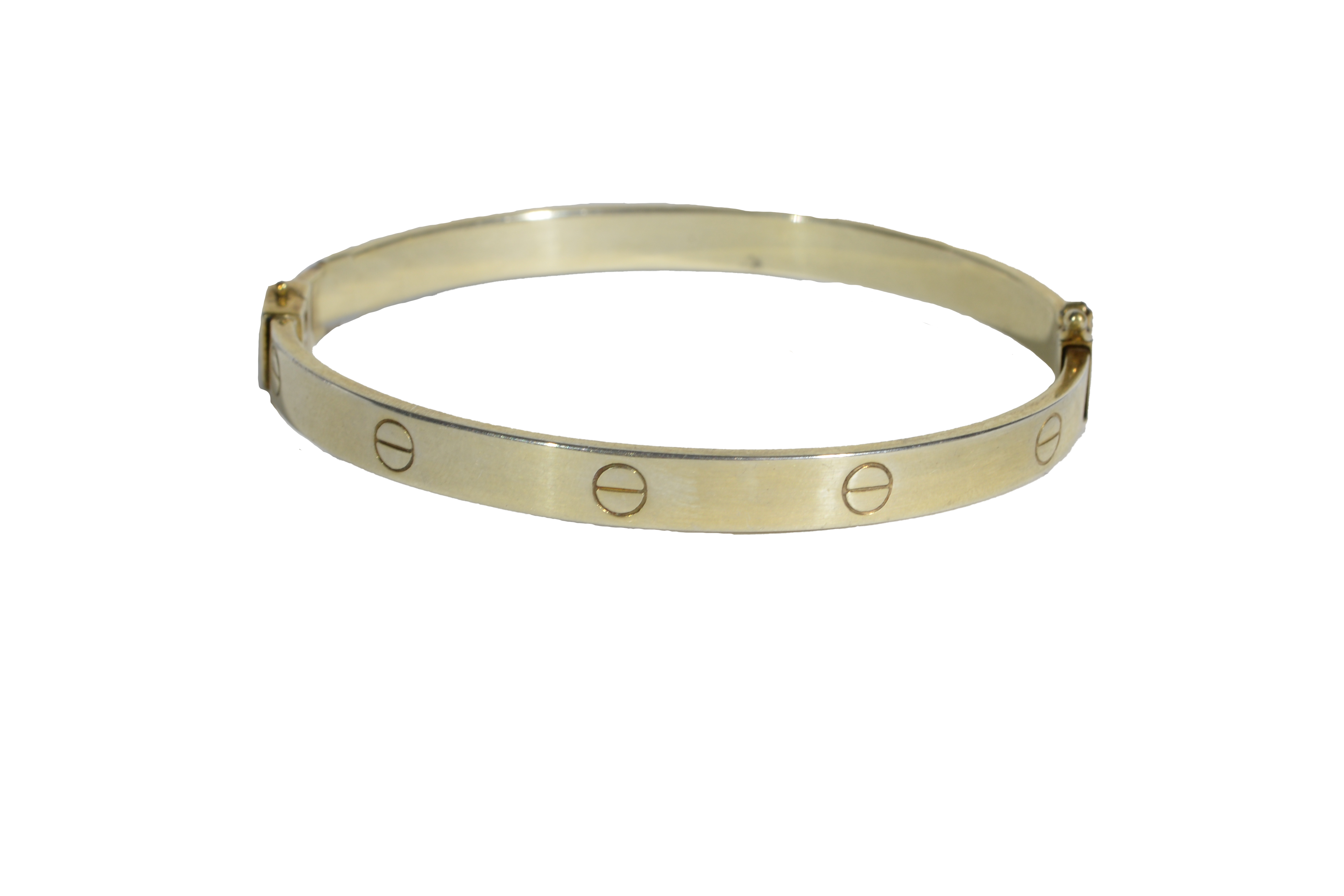 Brazalete Plata Color Dorado